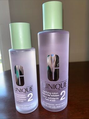 Clinique Clarifying Lotion 2 Toner — Lavender Bottle with Green Cap